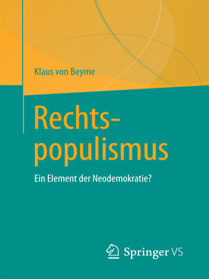 cover image of Rechtspopulismus